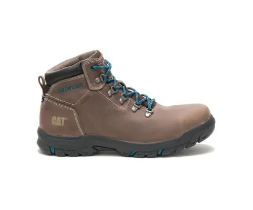 Caterpillar Women's Mae Steel Toe Waterproof Work Boot Cocoa | Bay Leaf | Black