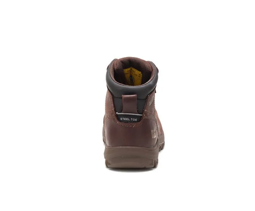 Caterpillar Women's Mae Steel Toe Waterproof Work Boot Cocoa | Bay Leaf | Black