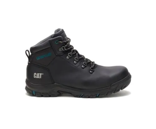 Caterpillar Women's Mae Steel Toe Waterproof Work Boot Cocoa | Bay Leaf | Black