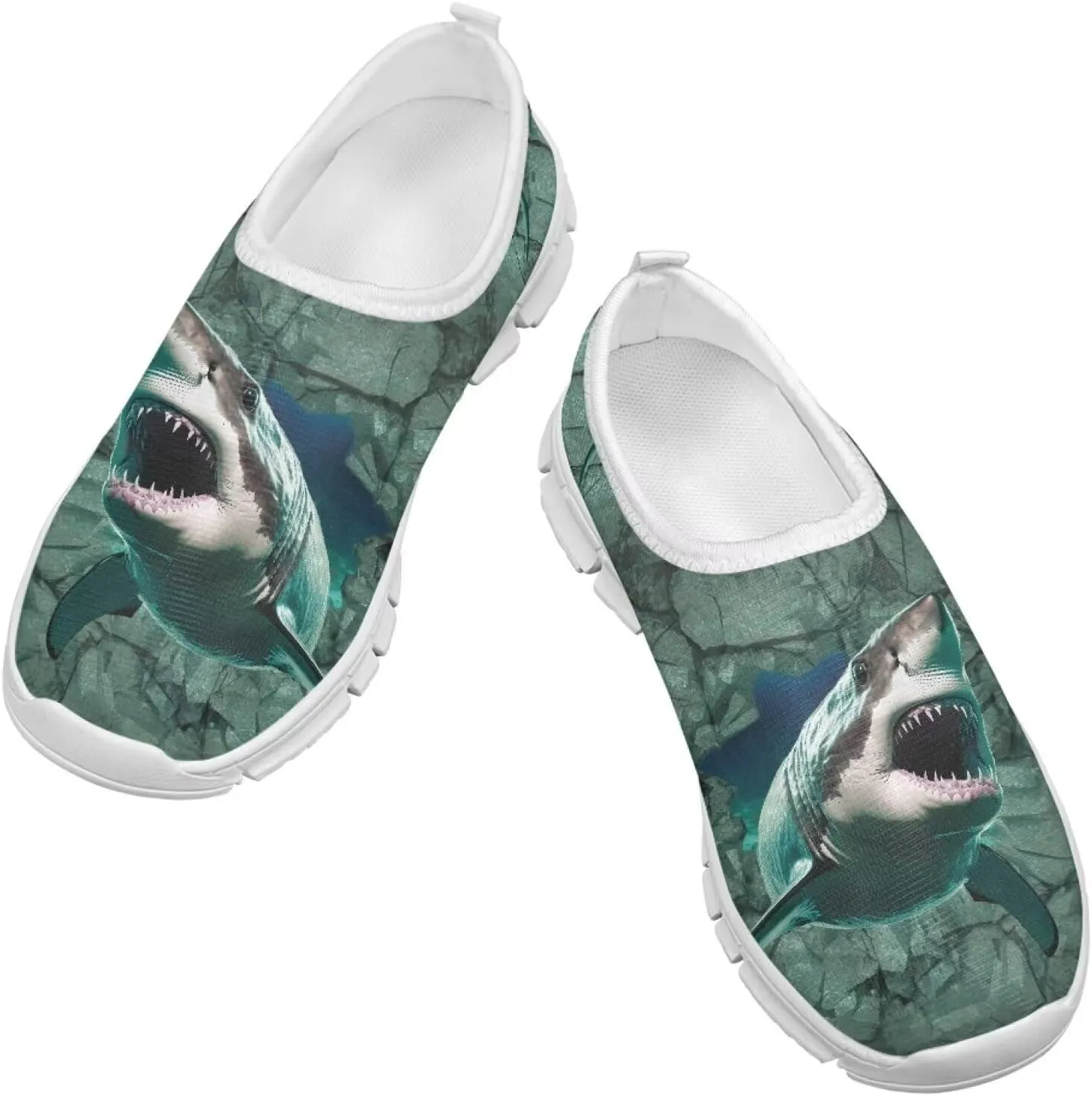 Children's Running Shoes Non-Slip Tennis Shoes Boys Girls Breathable Mesh Fashion Sports Sneaker