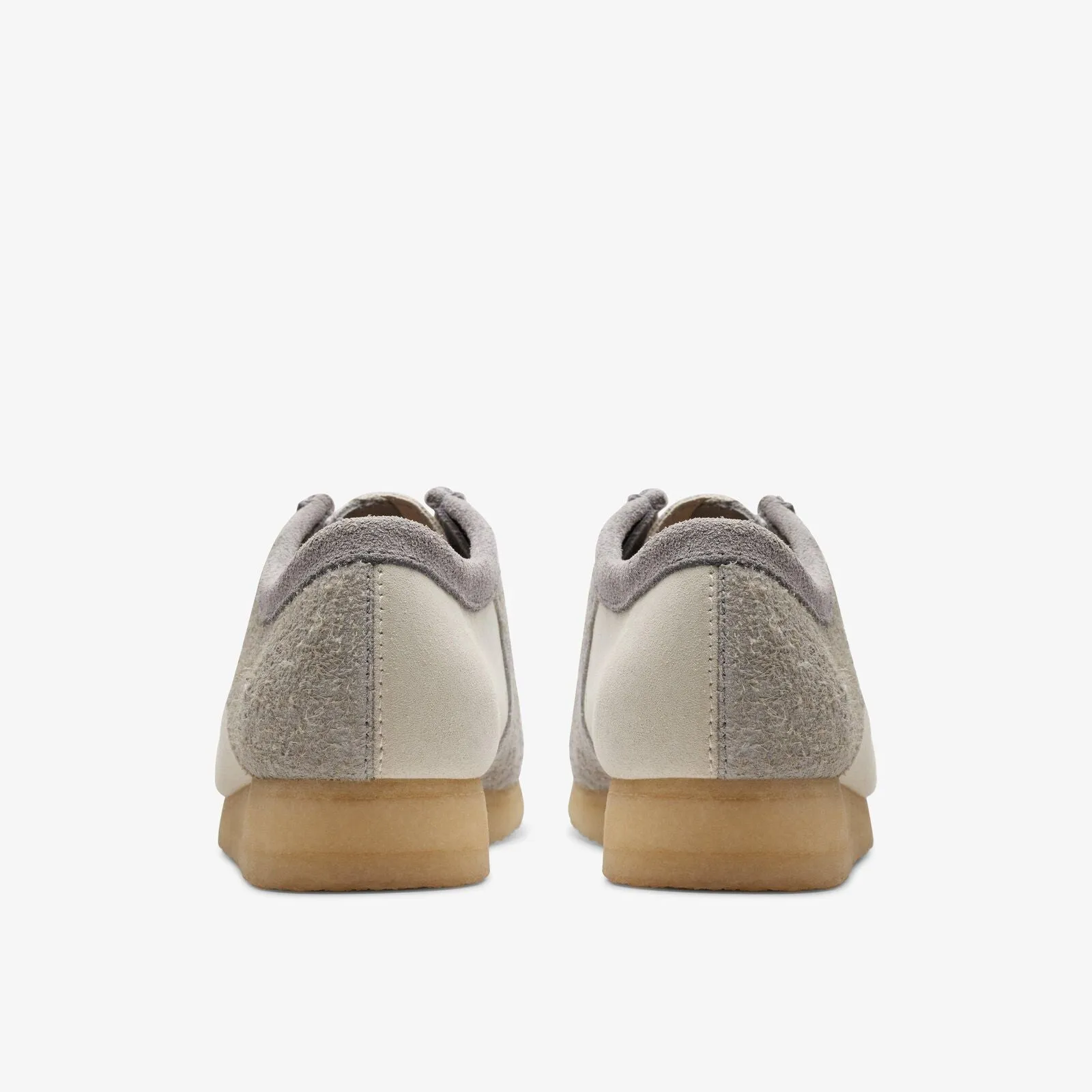 Clarks Men's Wallabee Grey/Off White 26176525