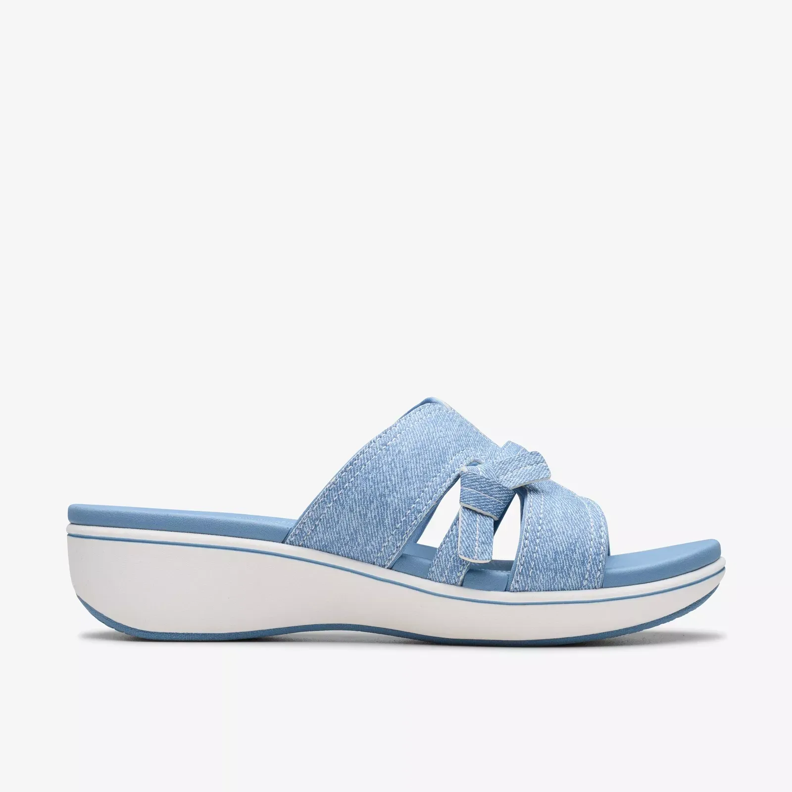 Clarks Women's Breeze Rae Mia Denim Blue Interest 26181861