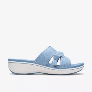 Clarks Women's Breeze Rae Mia Denim Blue Interest 26181861