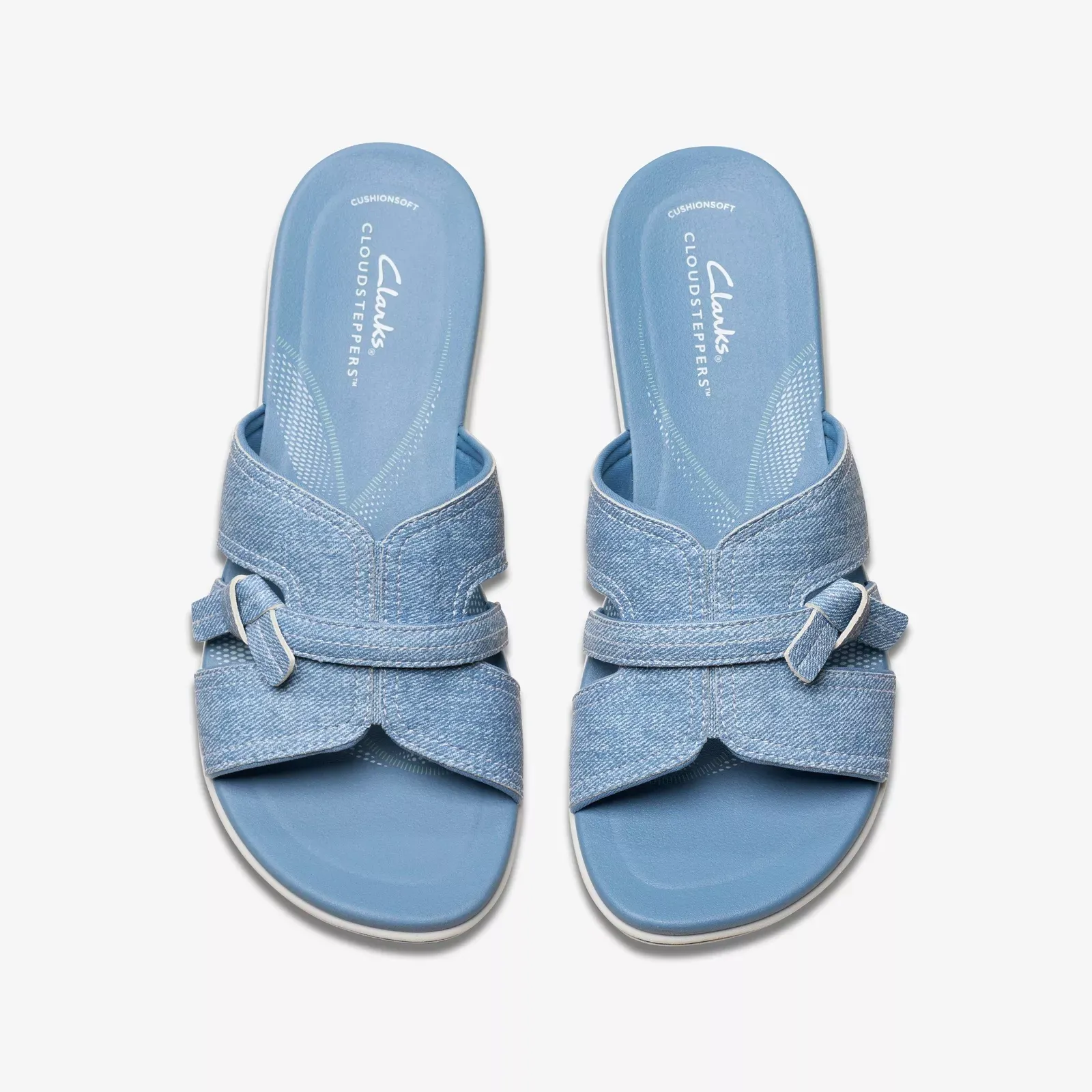 Clarks Women's Breeze Rae Mia Denim Blue Interest 26181861