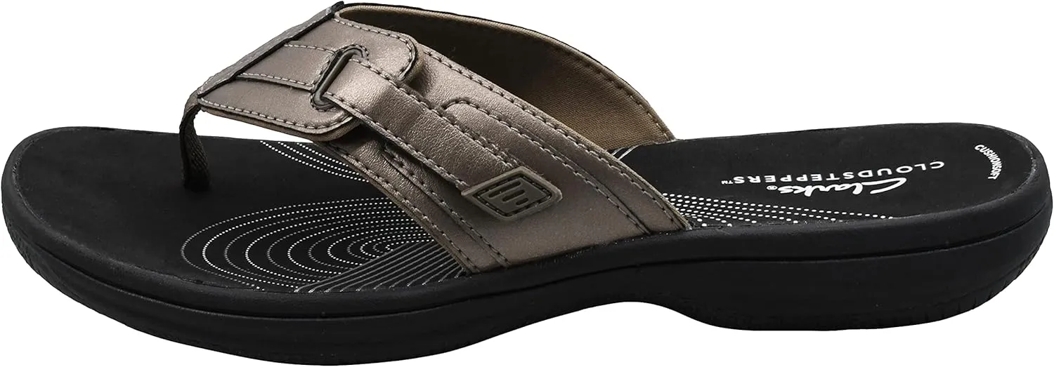 Clarks Women's Brinkley Jazz Flip Flop