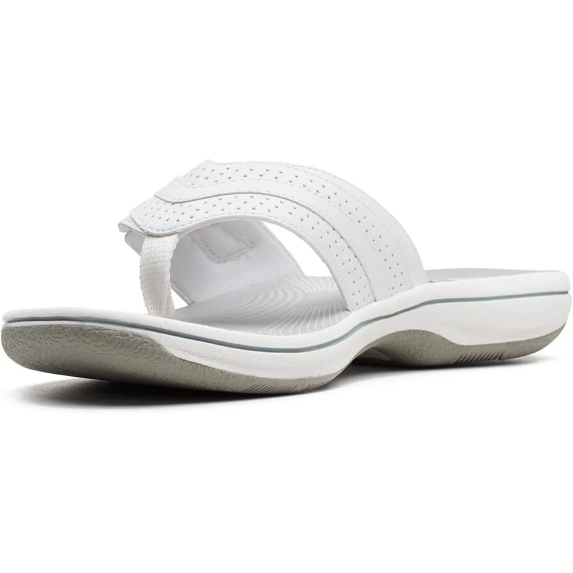 Clarks Women's Brinkley Keely H White 26129729