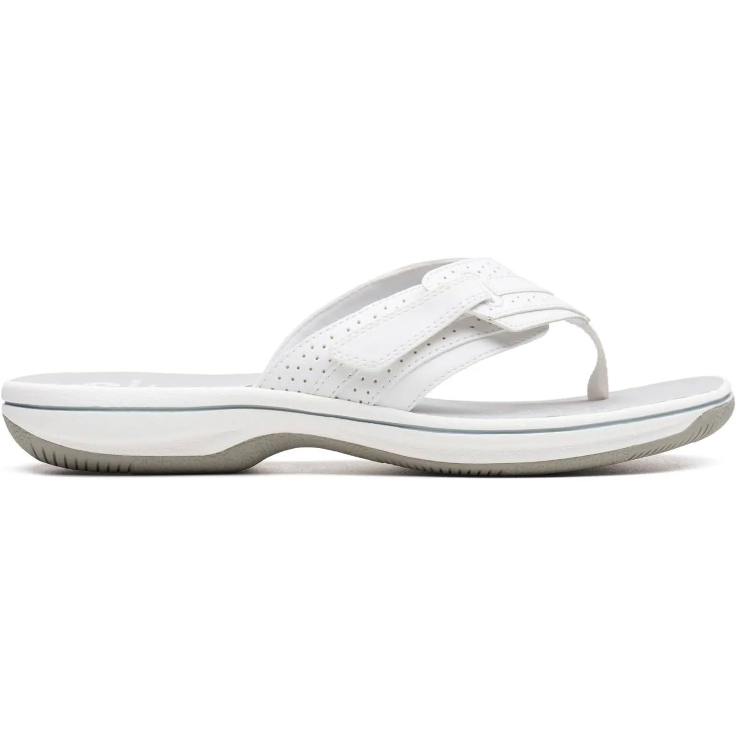 Clarks Women's Brinkley Keely H White 26129729
