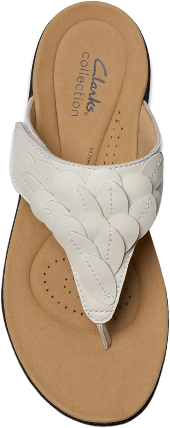 Clarks Women's Laurieann Palm Flip-Flop