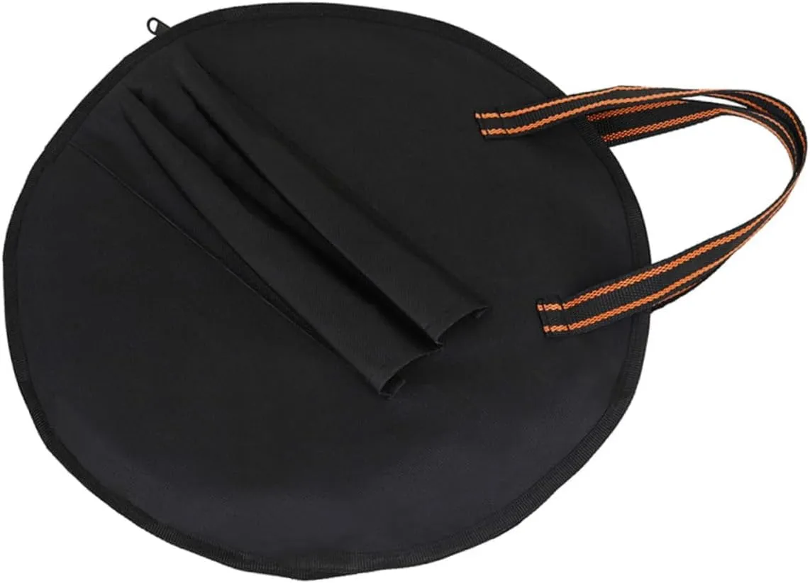 Convenient Percussion Instrument Bag Dumb Drum Carry Bag with Storage Pocket for Drumsticks Durable Comfortable Handheld Design for Musicians The Go