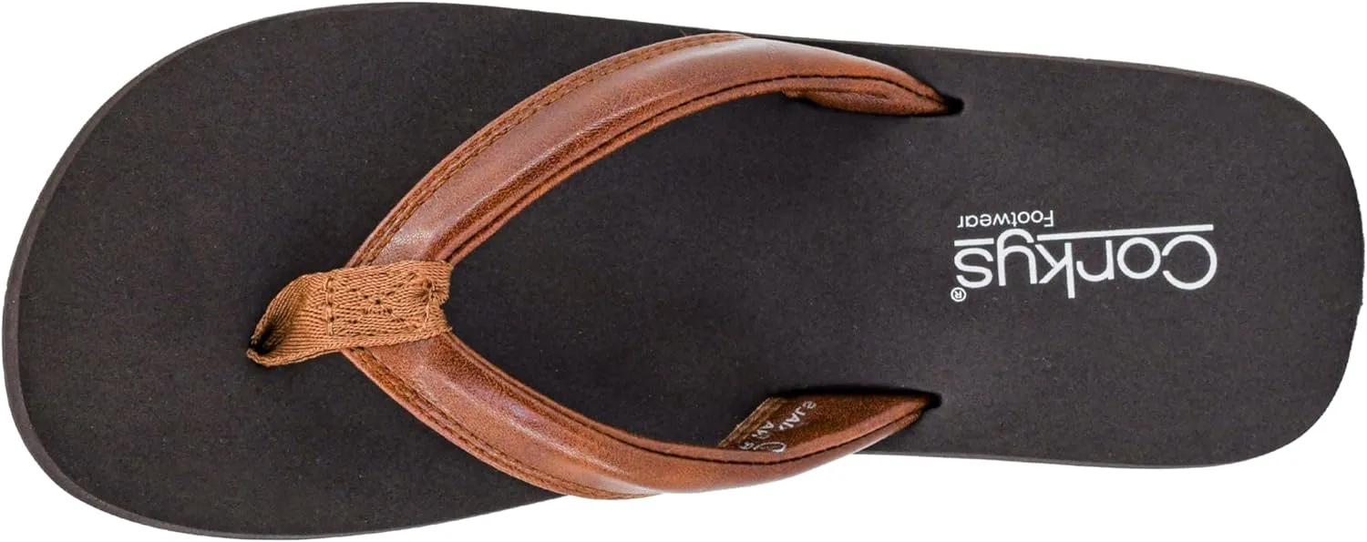 Corkys Footwear Women's Summer Plans Flip Flops, Comfortable & Stylish, Perfect for Beach Days & Casual Outings, Lightweight Sandals, Breathable and Cushioned
