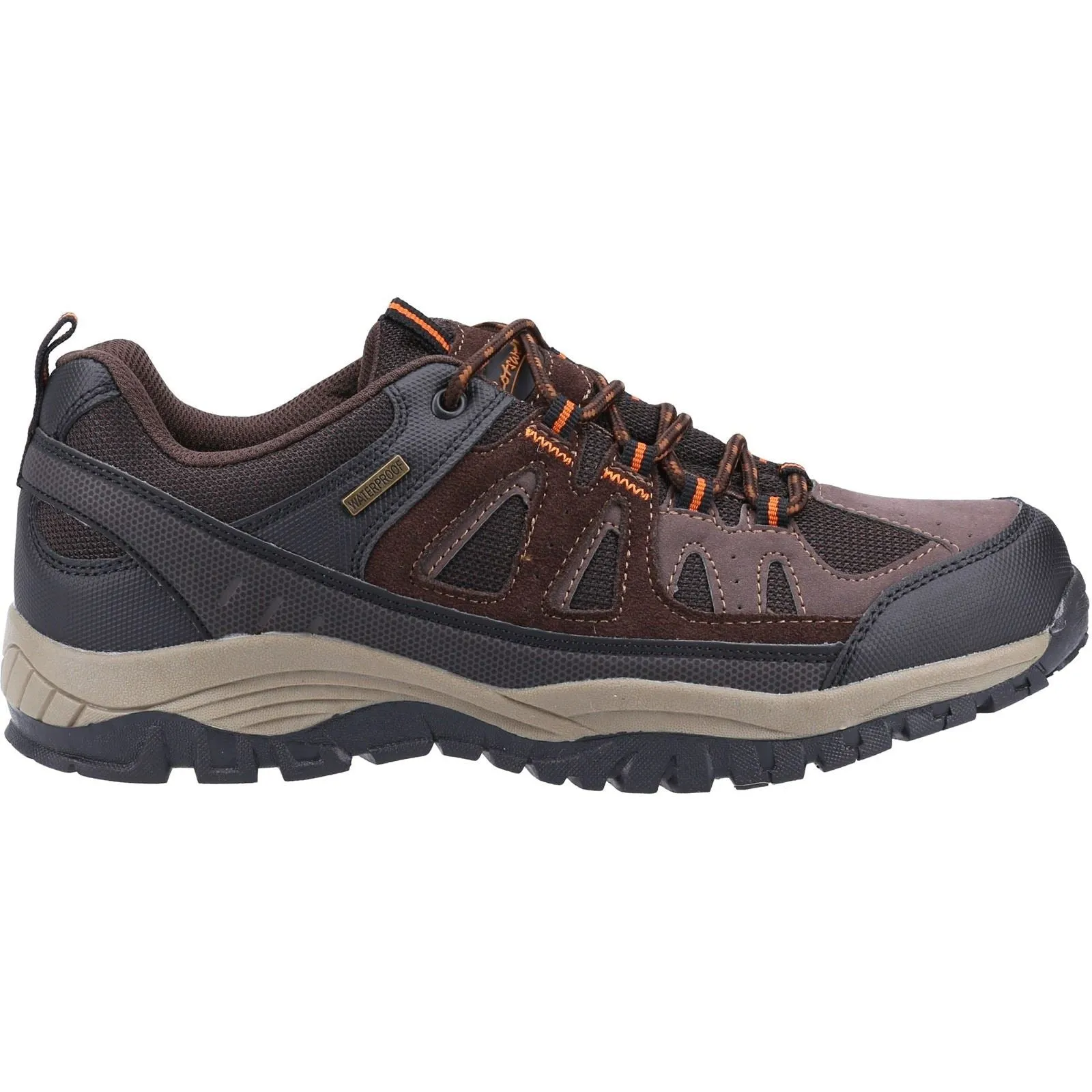 Cotswold Men Hiking Shoes - Maisemore Low Boot in Brown, 7-12