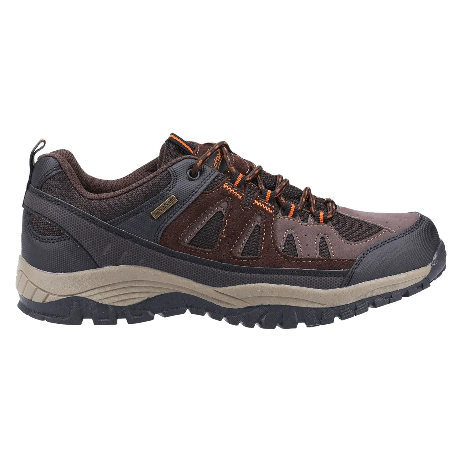 Cotswold Men Hiking Shoes - Maisemore Low Boot in Brown, 7-12