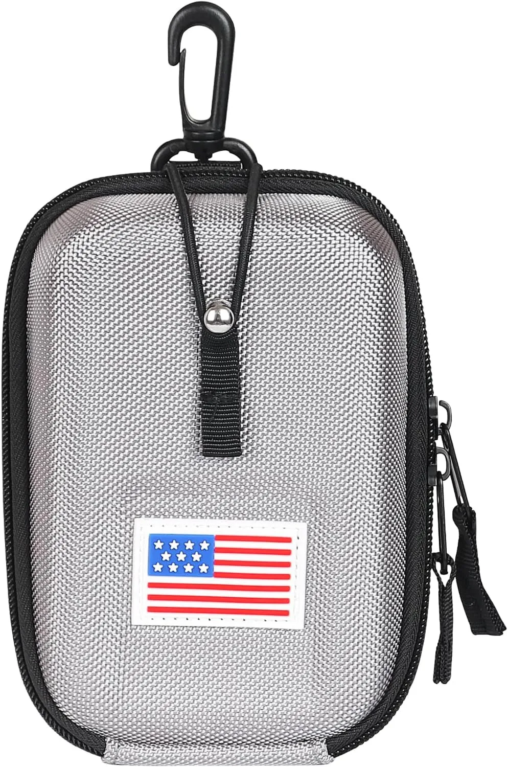 Craftsman Golf Rangefinder Case USA Flag Hard Shell for Tectectec Callaway, Universal Range Finder Carry Bag