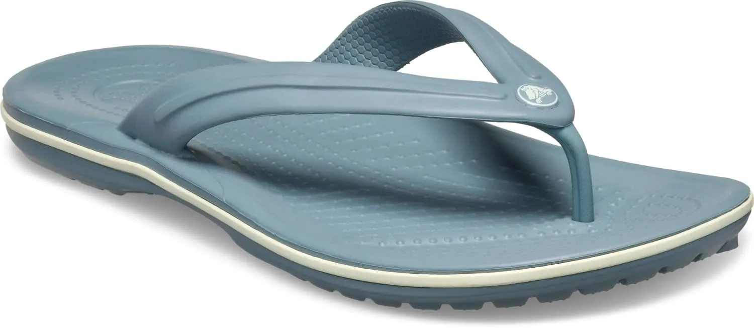 Crocs Men's and Women's Crocband Flip Flop | Slip On Sandals | Shower Shoes