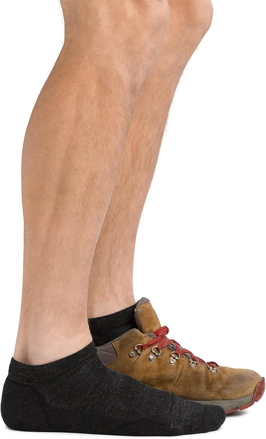 Darn Tough Men's Light Hiker No Show Lightweight with Cushion Hiking Sock (Style 1990) -