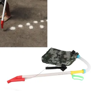 DAUERHAFT Fertilizer Applicator, Manual Multifunctional Shoulder Strap Adjustable Beans Seeder for Corn for