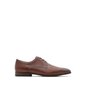 Delfordflex Men Lace Up Derby Dress Shoe - Light Brown