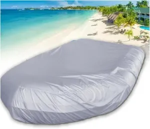 Dinghy Covers 7 Sizes Boats Covers UV Resistant Boat Tarp for Inflatable Boat and Dinghy,230 * 165 * 46cm