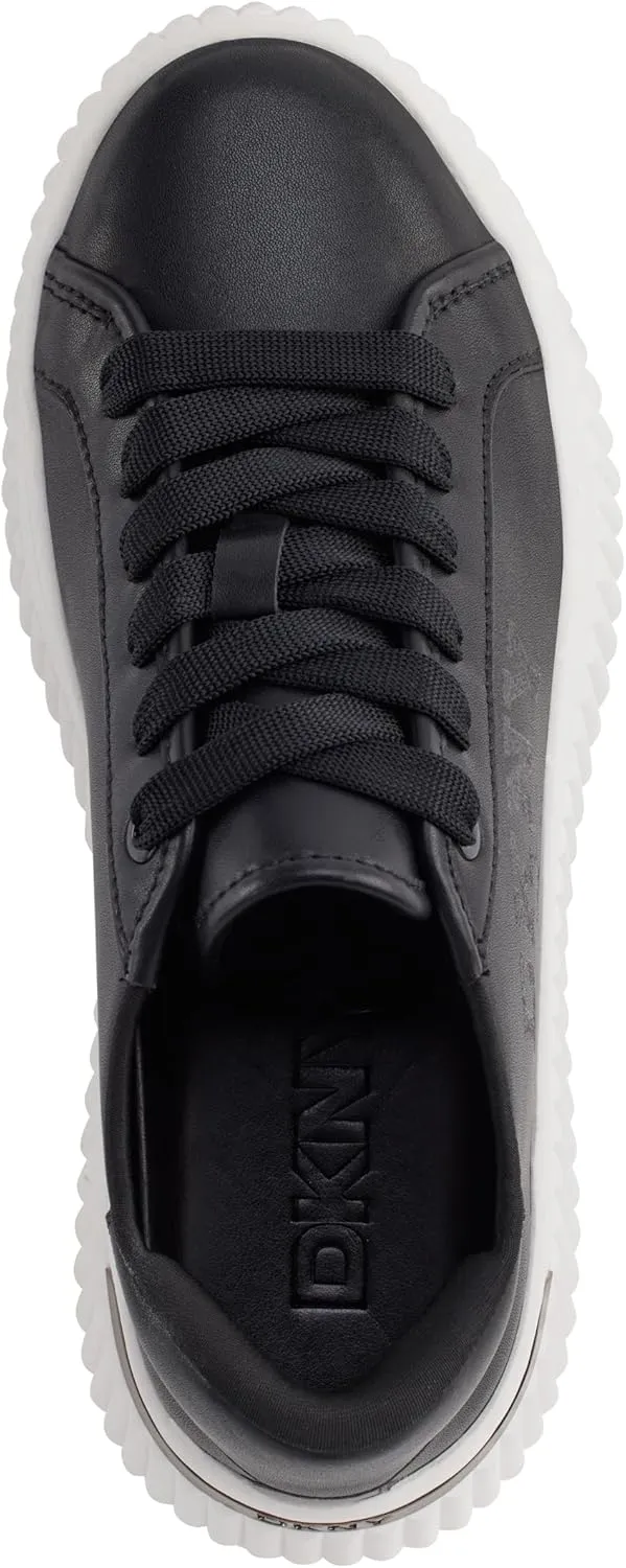DKNY Women's Larissa Lace Up Platform Sneaker