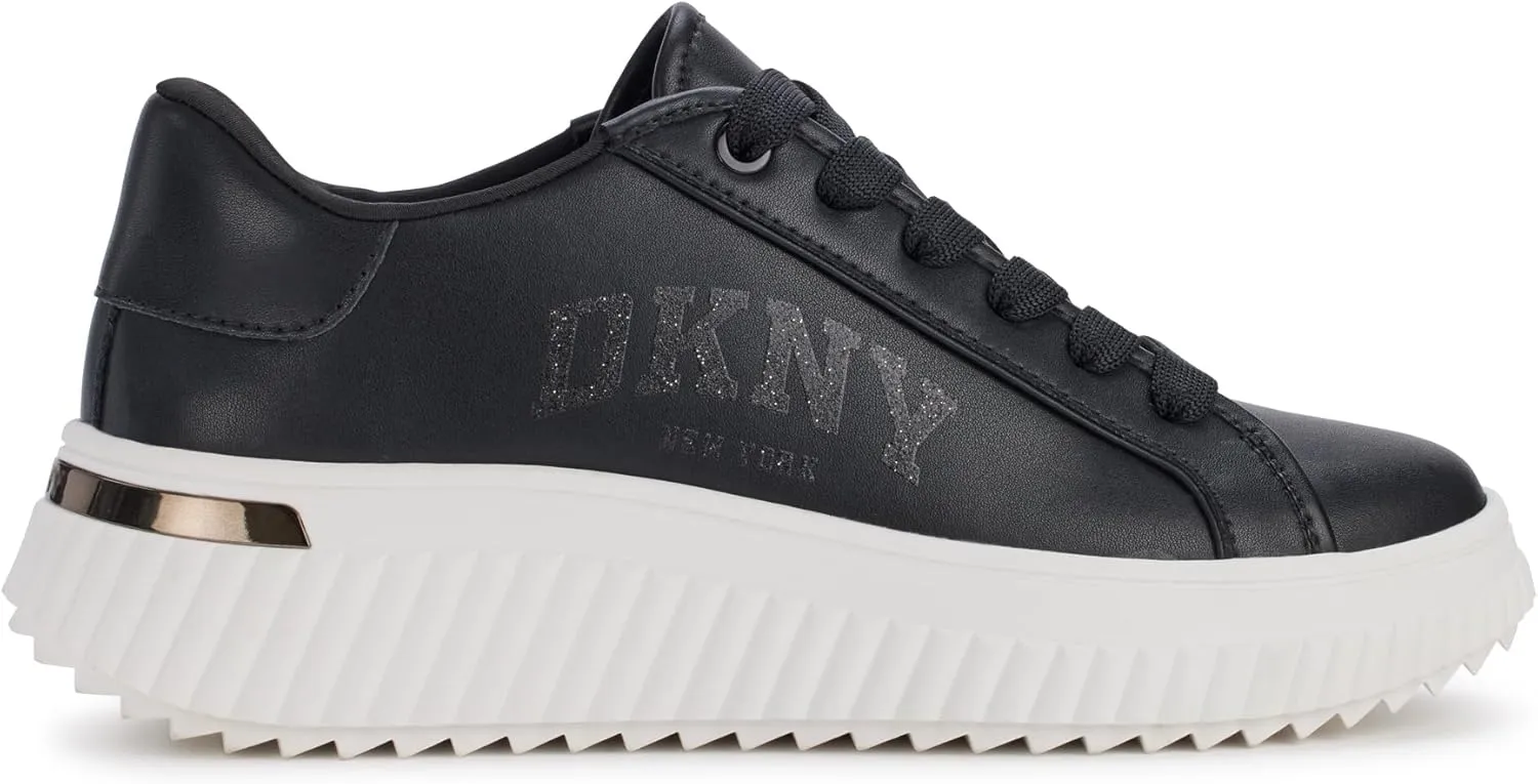 DKNY Women's Larissa Lace Up Platform Sneaker