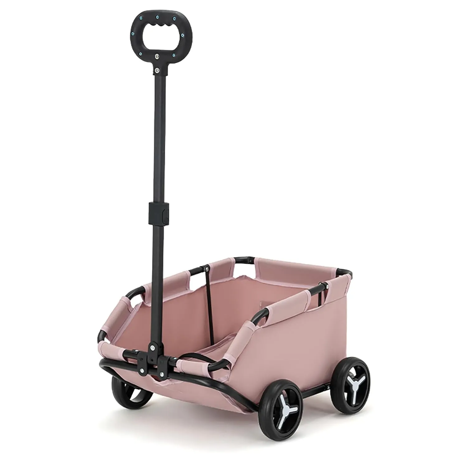 Dog Stroller 4 Wheels Folding Dog Cart Pet Stroller for Travelling Shopping Walking Playing for Small Dogs Cats, Up to 13.2lbs