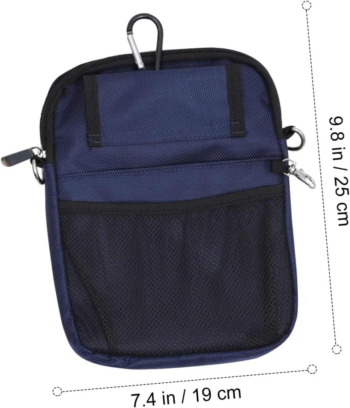 DOITOOL 1pc Medical Staff Tool Storage Bag Fanny Pack for Medical Workers Oxford Cloth Nurse Storage Bag Compact and Lightweight Multi-compartment Blue
