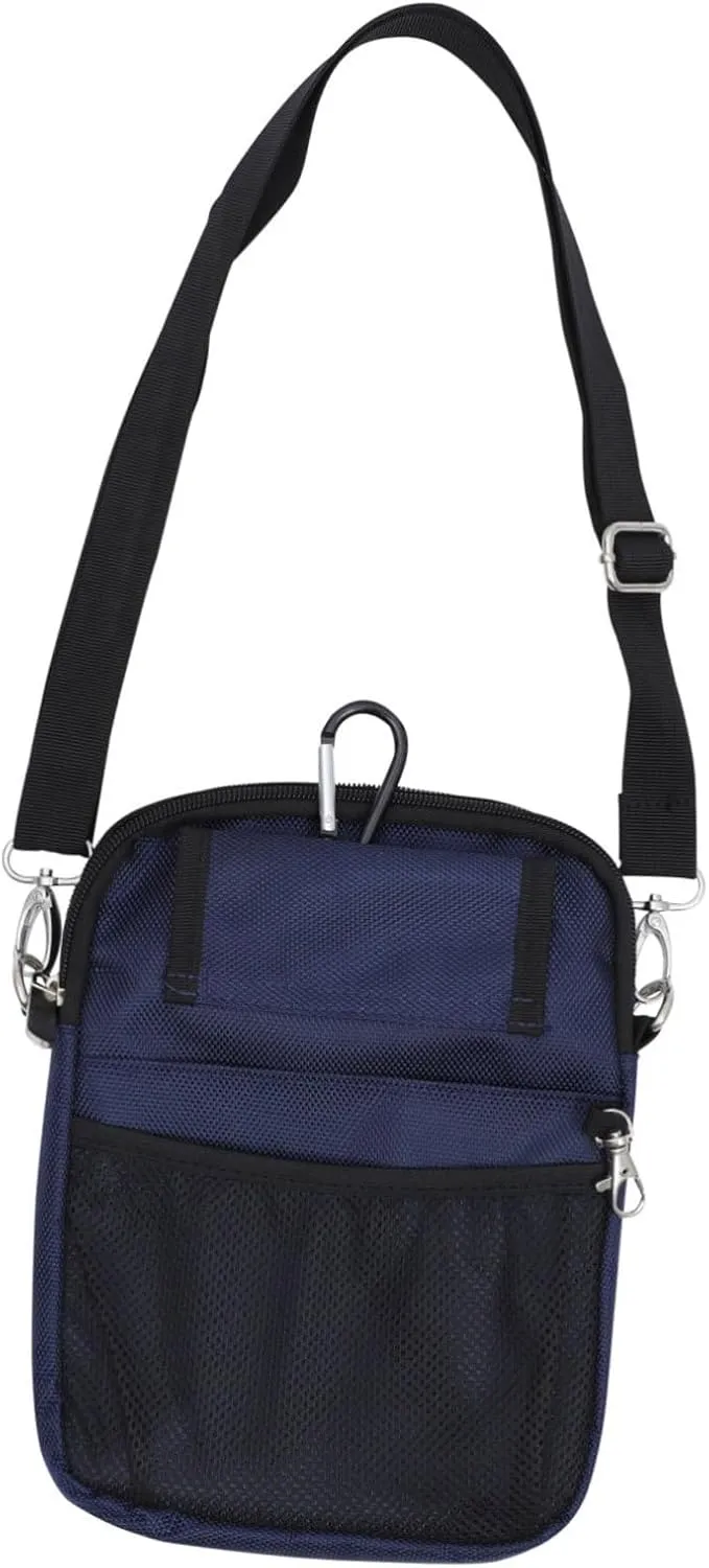 DOITOOL 1pc Medical Staff Tool Storage Bag Fanny Pack for Medical Workers Oxford Cloth Nurse Storage Bag Compact and Lightweight Multi-compartment Blue