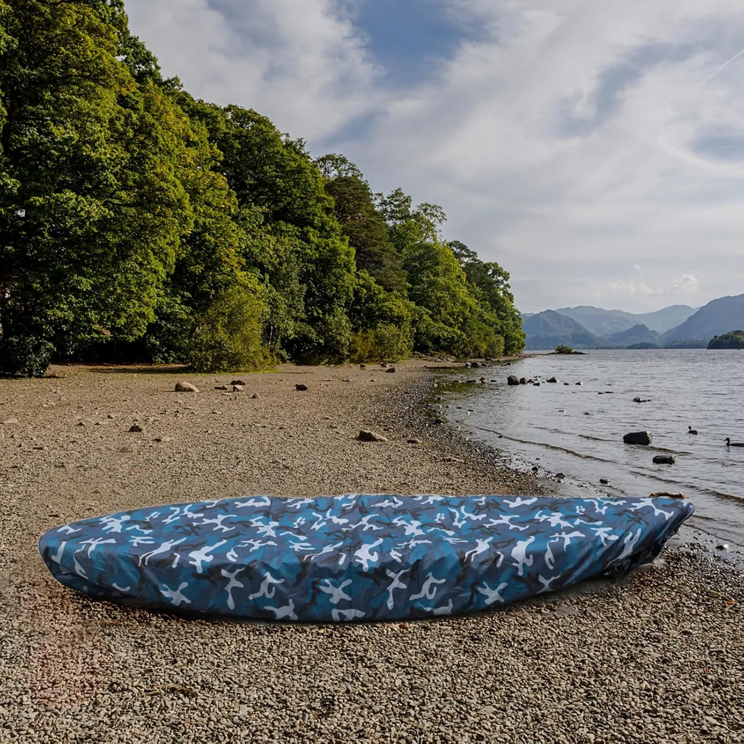 doorslay Kayak Cover Waterproof UV Resistant Kayak Cover Outdoor Kayak Storage Dust Cover for Boat Kayak Canoe SUP Paddleboard