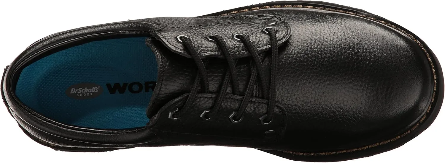 Dr. Scholl's Shoes Men's Harrington II Slip Resistant Work Oxford