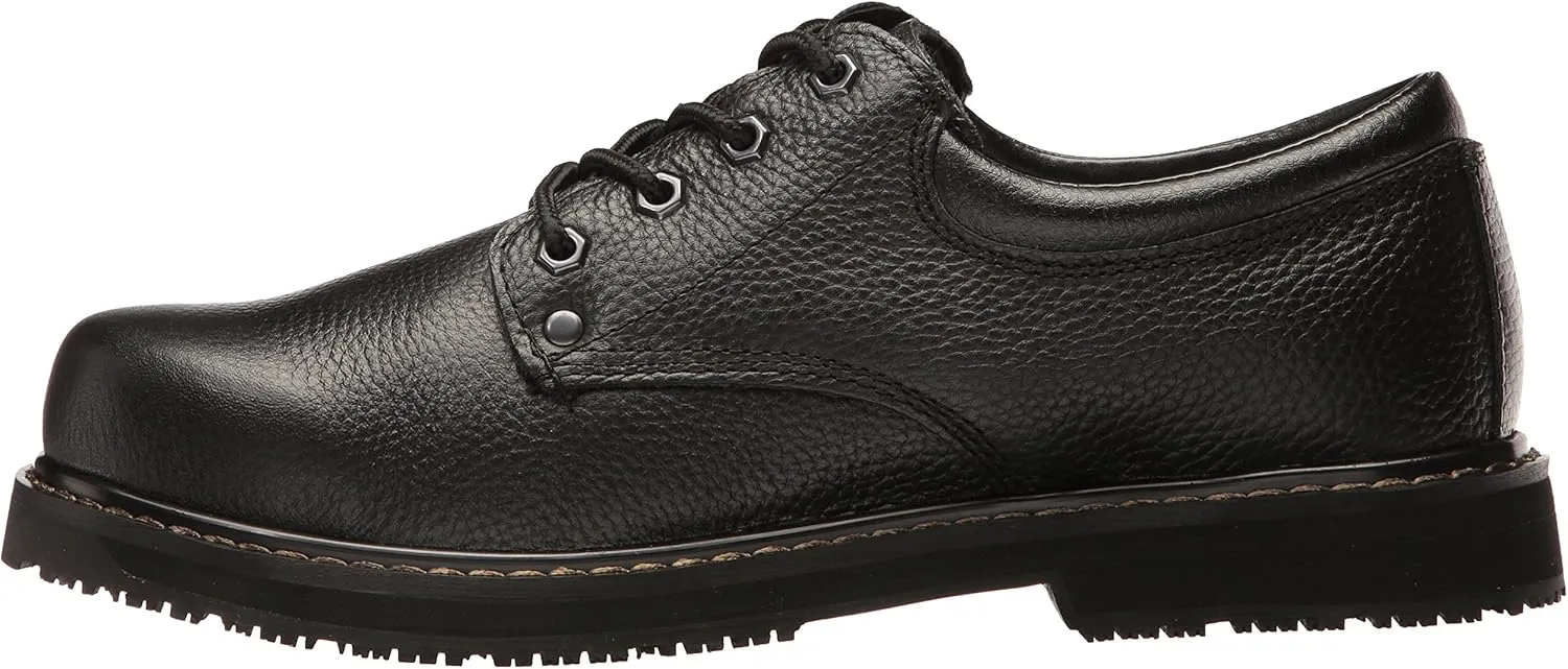 Dr. Scholl's Shoes Men's Harrington II Slip Resistant Work Oxford