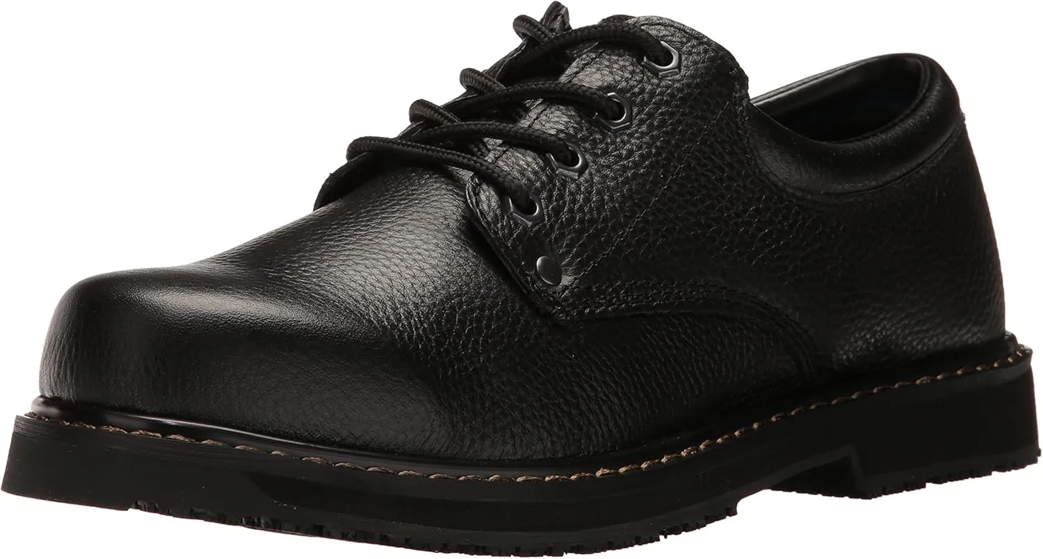 Dr. Scholl's Shoes Men's Harrington II Slip Resistant Work Oxford