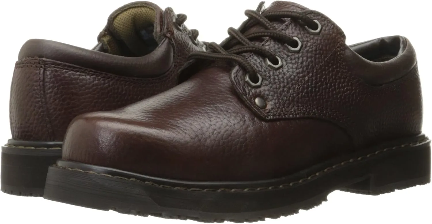 Dr. Scholl's Shoes Men's Harrington II Slip Resistant Work Oxford