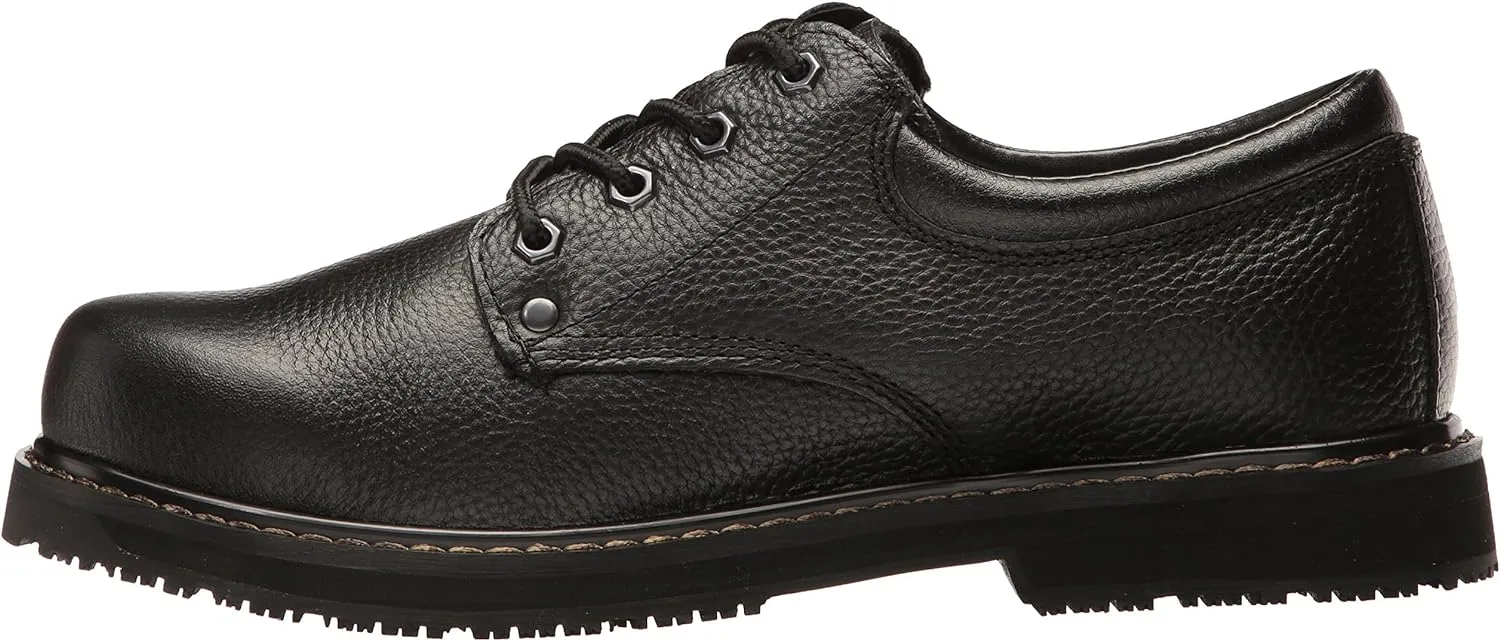 Dr. Scholl's Shoes Men's Harrington II Slip Resistant Work Oxford