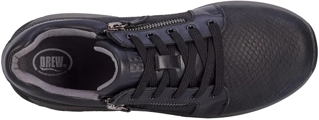 Drew Women's Tally, Zip Up Slip Resistant Athletic Shoe