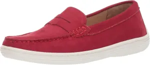 Driver Club USA Unisex-Child Leather Casual Comfort Slip on Moccasin Penny Loafer Driving Style