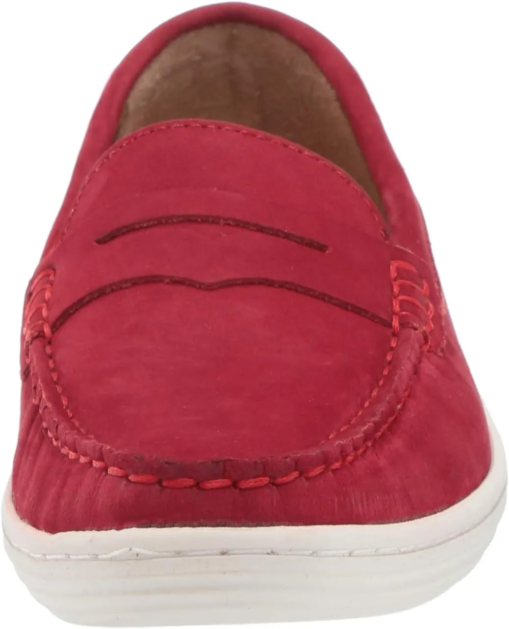 Driver Club USA Unisex-Child Leather Casual Comfort Slip on Moccasin Penny Loafer Driving Style