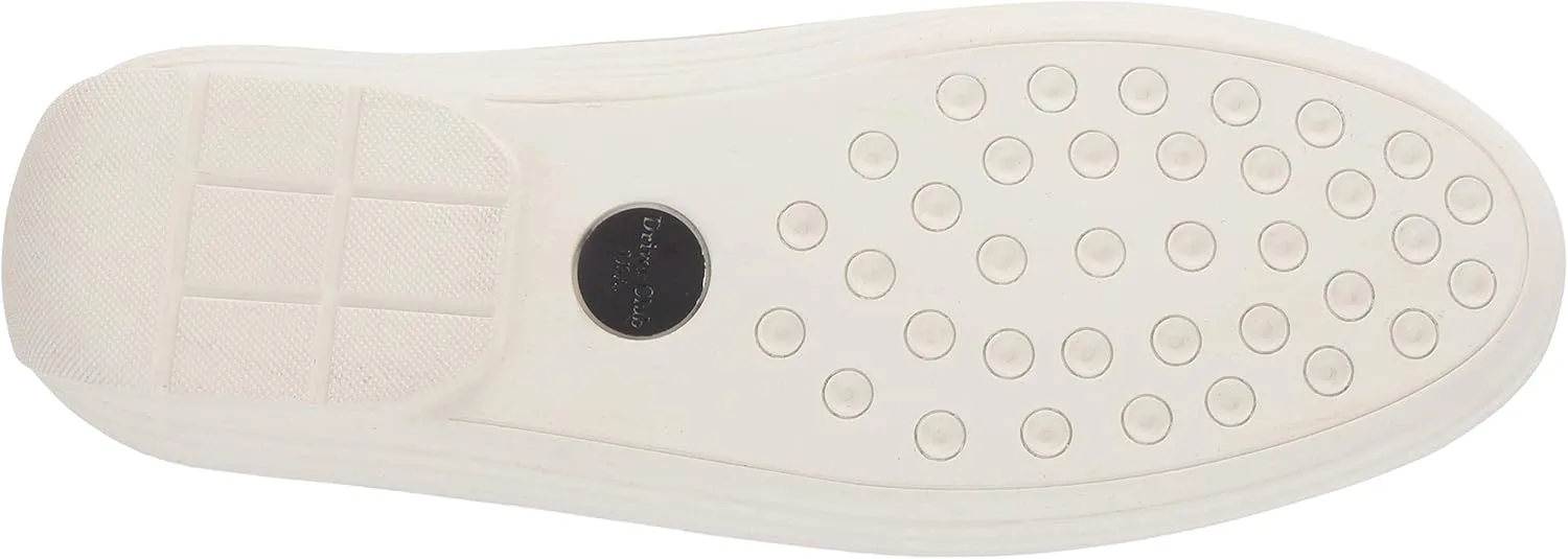 Driver Club USA Unisex-Child Leather Casual Comfort Slip on Moccasin Penny Loafer Driving Style