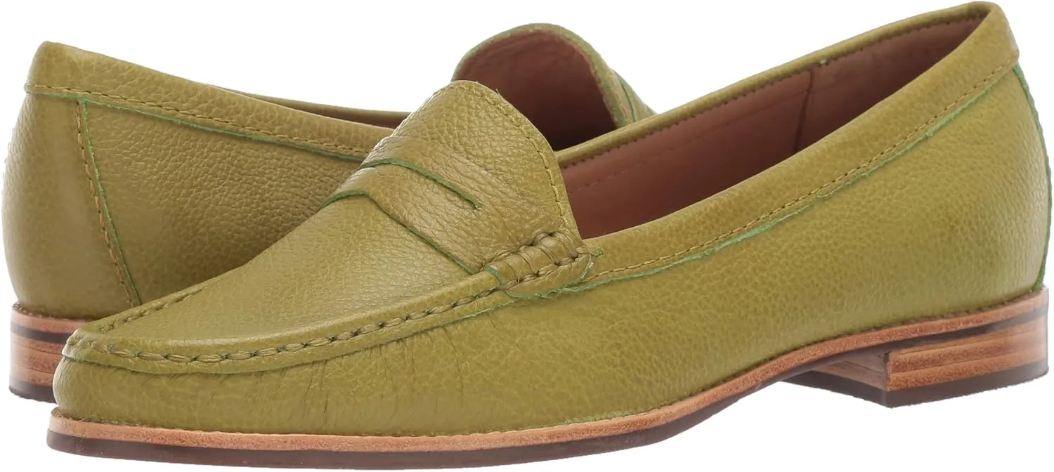 Driver Club USA Women's Genuine Leather Made in Brazil Greenwich Loafer