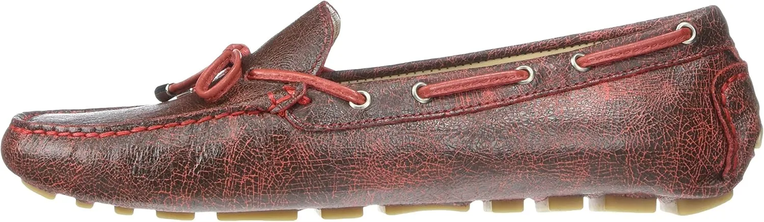 Driver Club USA Women's Leather Made in Brazil Natucket Driver Loafer
