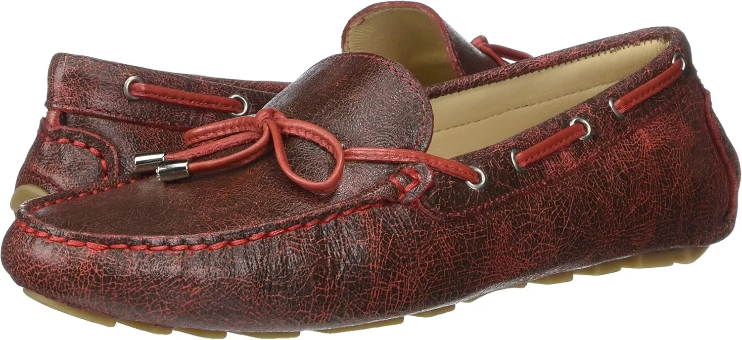Driver Club USA Women's Leather Made in Brazil Natucket Driver Loafer