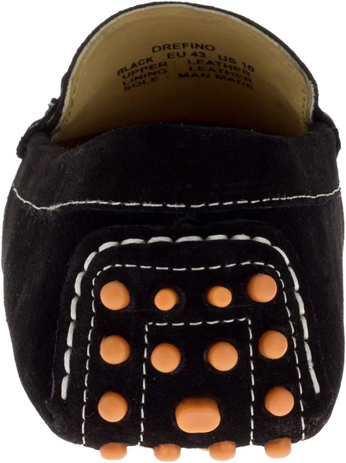 DTI BB Signature Drefinno Mens Suede Leather Shoes Slip-On Driving Shoe Loafer