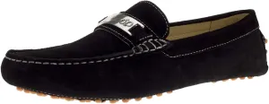 DTI BB Signature Drefinno Mens Suede Leather Shoes Slip-On Driving Shoe Loafer