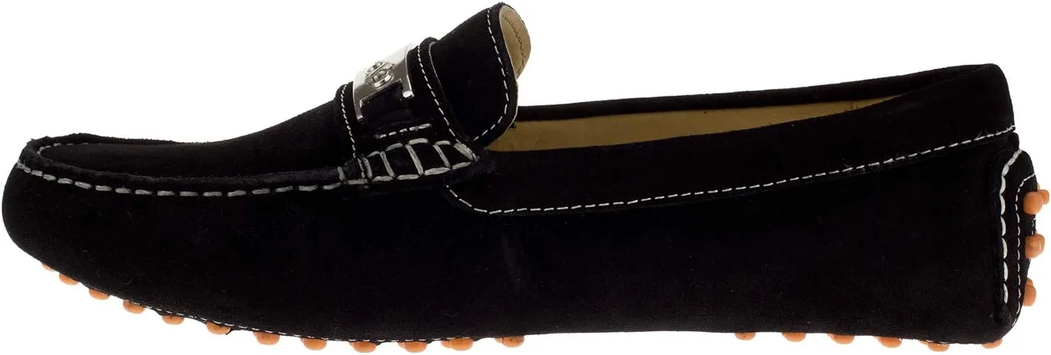 DTI BB Signature Drefinno Mens Suede Leather Shoes Slip-On Driving Shoe Loafer