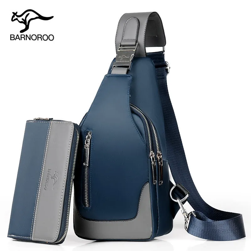Durable Casual Men's Riding Oxford Cloth Shoulder Bags