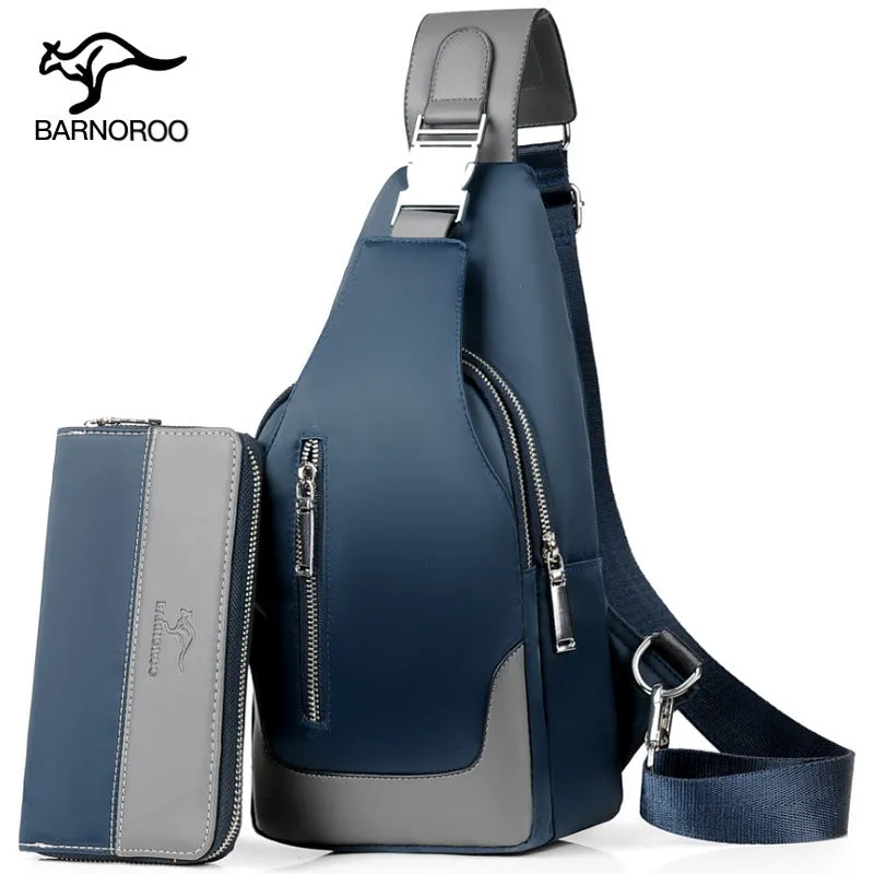 Durable Casual Men's Riding Oxford Cloth Shoulder Bags