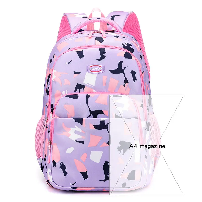 Durable Children's Charming Beautiful Primary Lightweight Backpacks