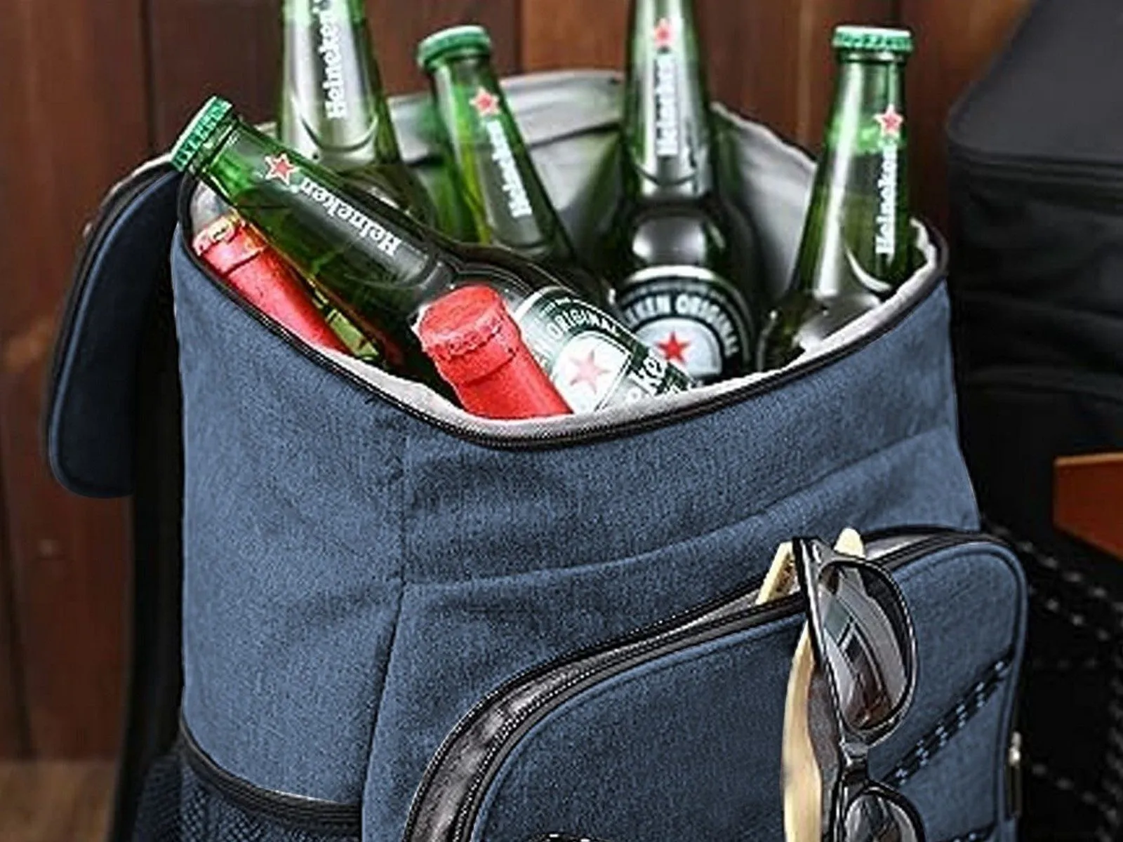 Durable Insulated Backpack Cooler