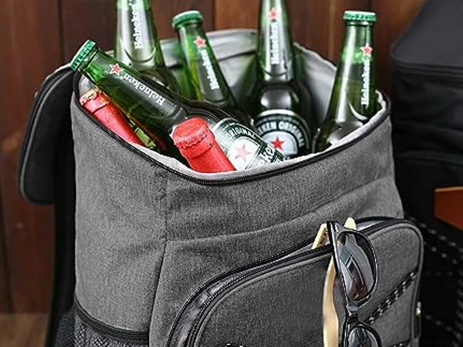 Durable Insulated Backpack Cooler
