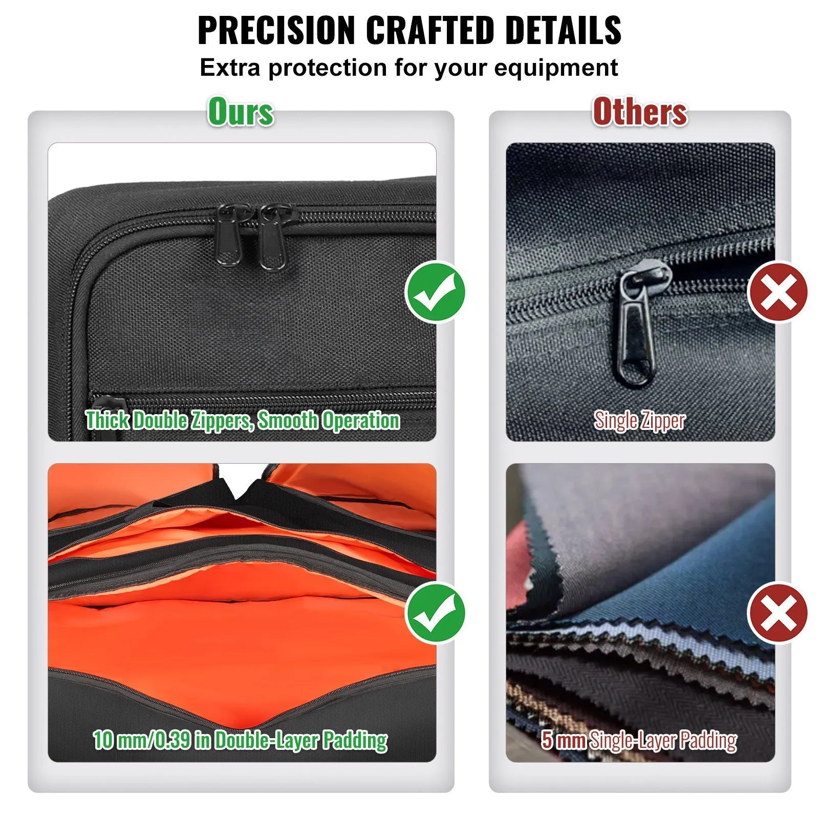 Durable Water-Resistant DJ Gear Backpack