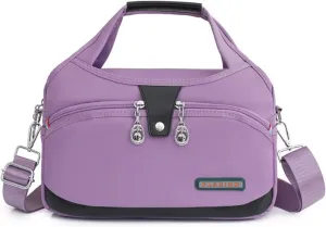 Emrefashion Bags, Women's Fashion Anti-Theft Handbag, Crossbody Bag, Shoulder Handbags, Waterproof Oxford Cloth (Taro Purple,One size)